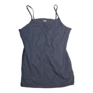 Women's Size 1X Black Motherhood Maternity Tank Top